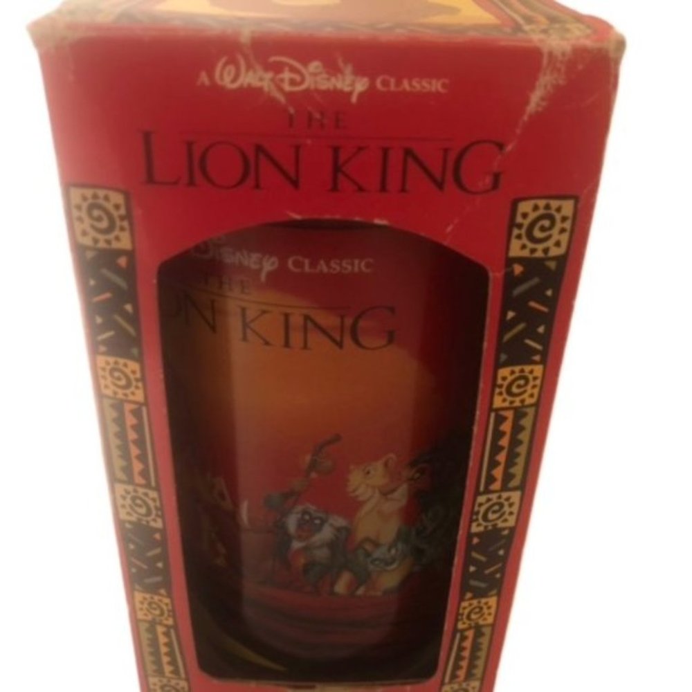 Disney  Lion King Collector Series Plastic Glass